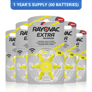 A10 Battery 10 Packs(60 Batteries) | For LaiWen T1, T1Pro, T1 Premium