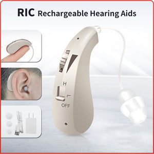 Rechargeable Powerful Hearing Aids Sound Amplifier Listening Device With Adjustment Sound Speaker Amplified Tools