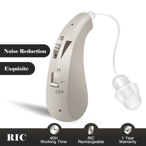 Rechargeable Powerful Hearing Aids Sound Amplifier Listening Device With Adjustment Sound Speaker Amplified Tools